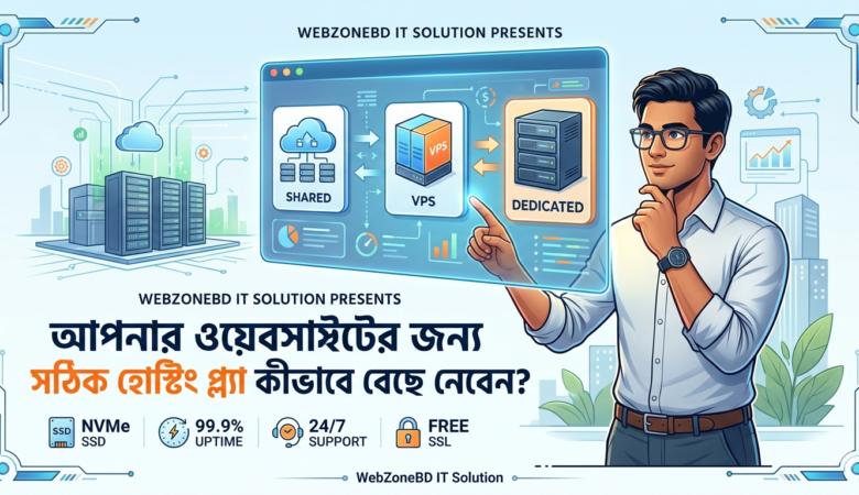 আপনার ওয়েবসাইটের জন্য সঠিক হোস্টিং প্ল্যান কীভাবে বেছে নেবেন?